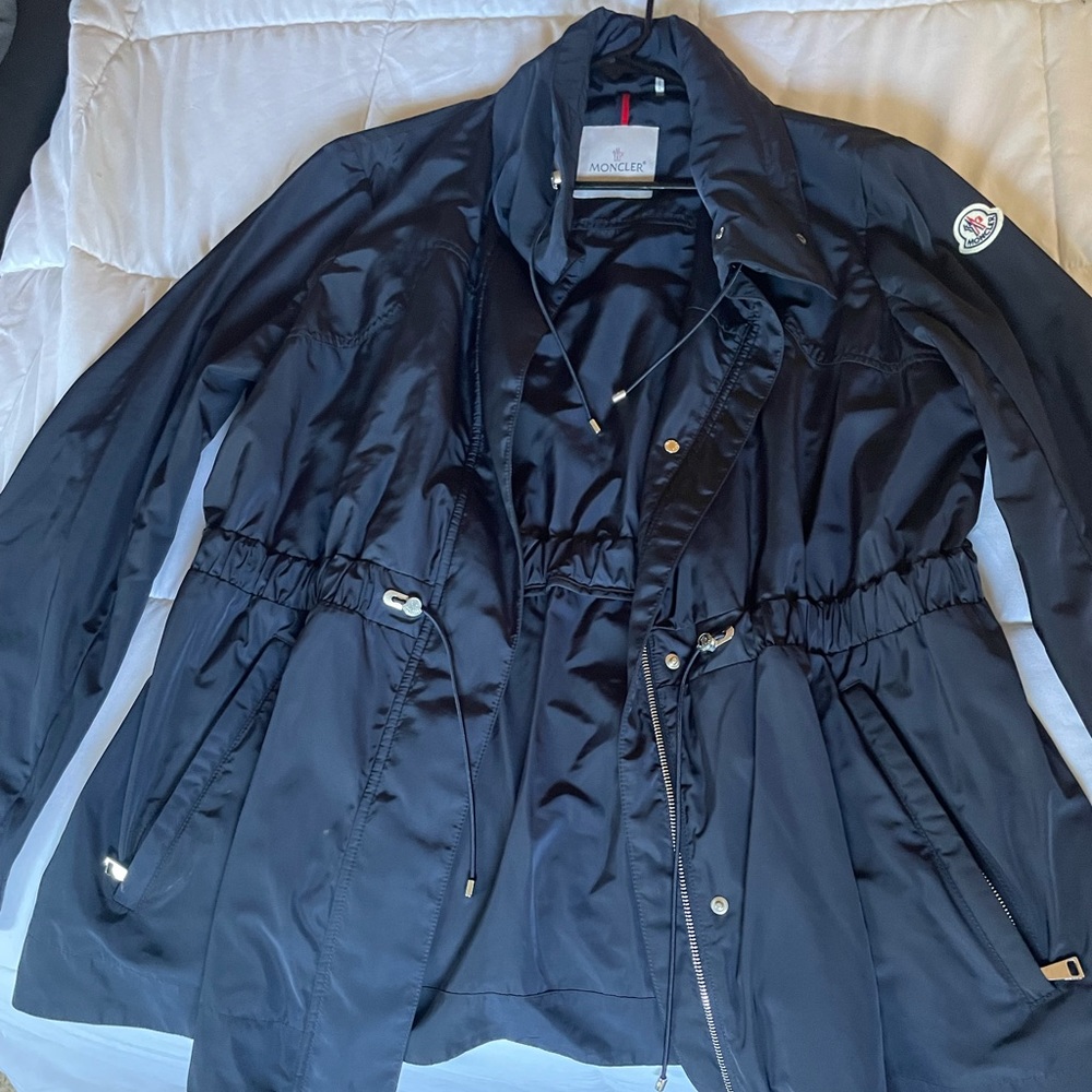 Moncler Women's Ocre Short Parka - Sz 5 (us 10-12)